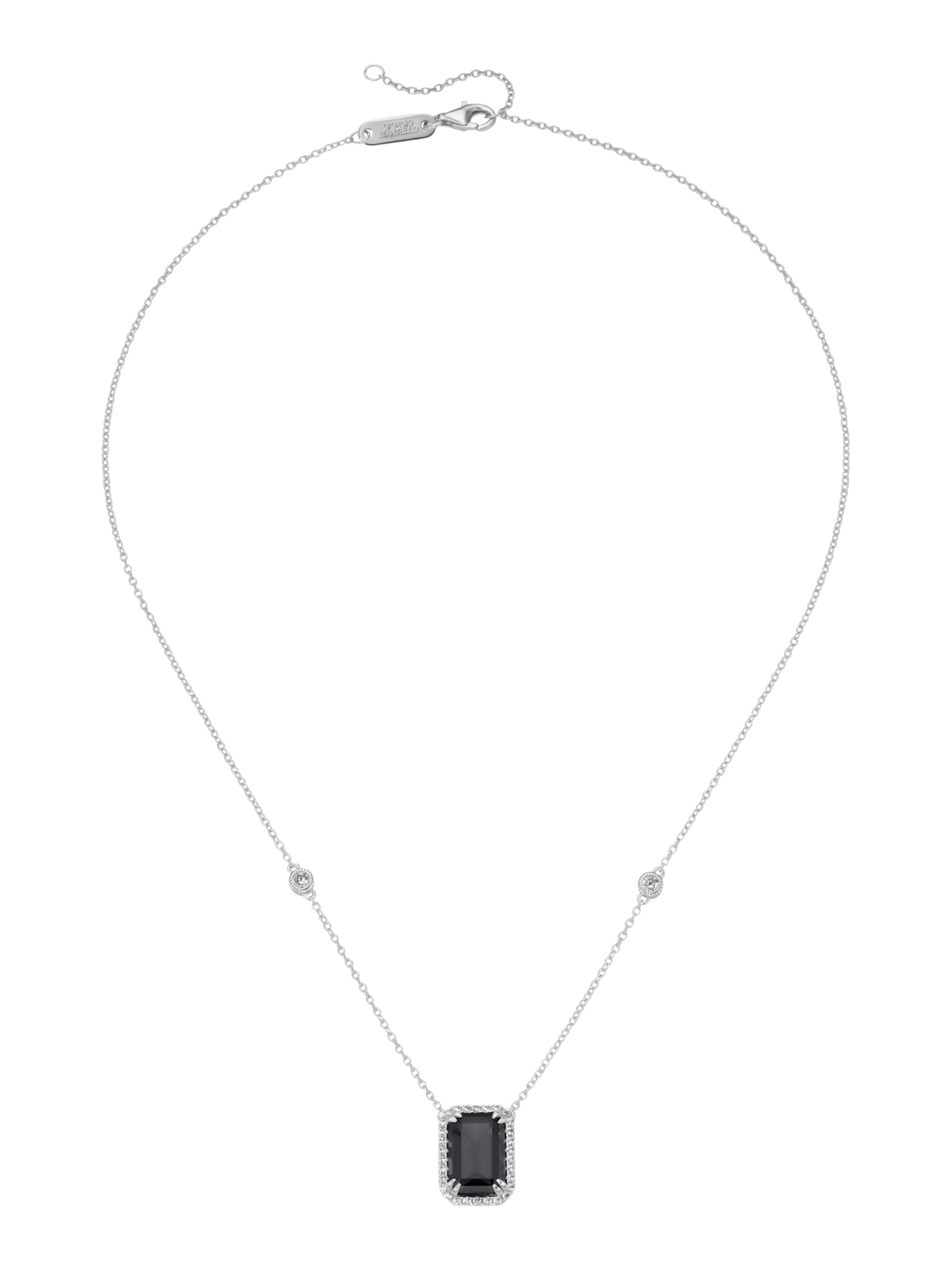 Giorgio Martello Milano Ketting in Zilver: voorkant