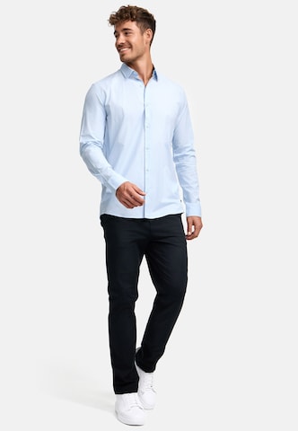 INDICODE JEANS Regular fit Overhemd ' Kamby ' in Blauw