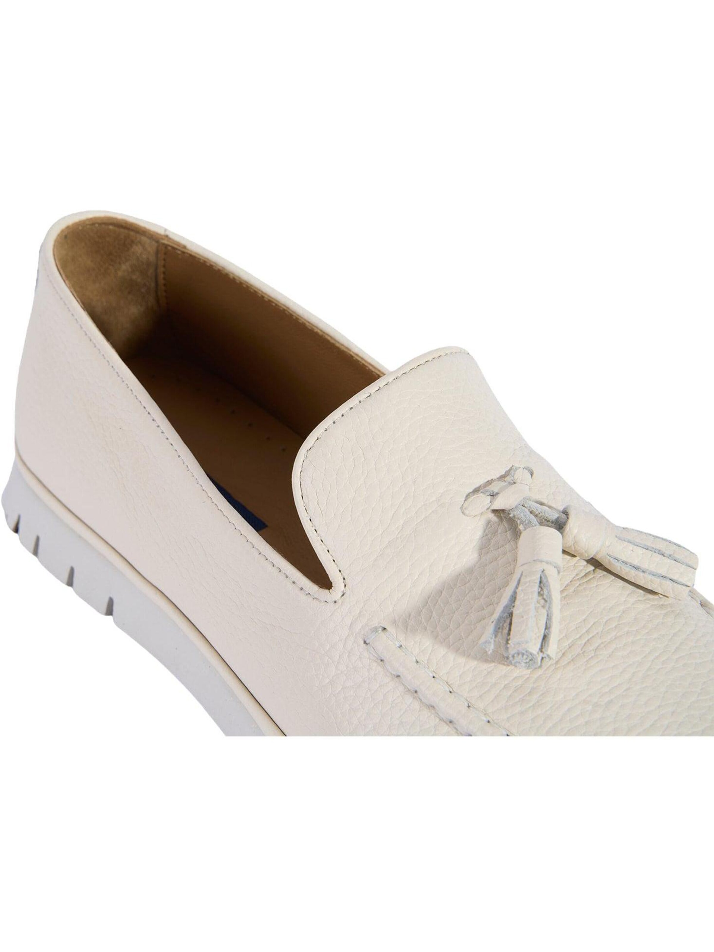 Desa Moccasin 'Quastenloafer' in White