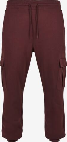 Pantaloni cargo di Urban Classics in rosso: frontale