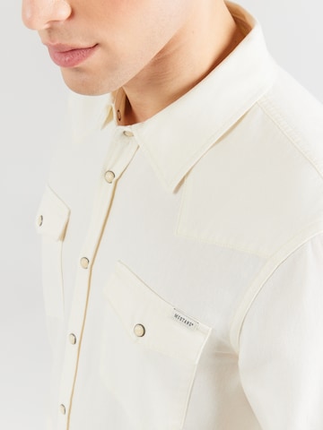 MUSTANG Regularny krój Koszula 'Duver ' w kolorze beżowy