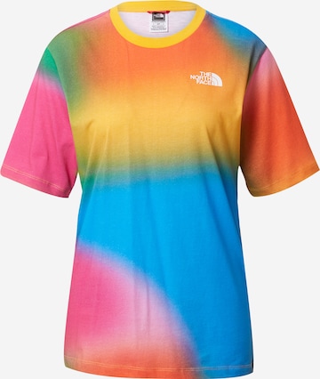 THE NORTH FACE T-Shirt 'SIMPLE DOME' in Mischfarben: predná strana