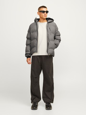 JACK & JONES Winterjas 'JCOSweep' in Grijs
