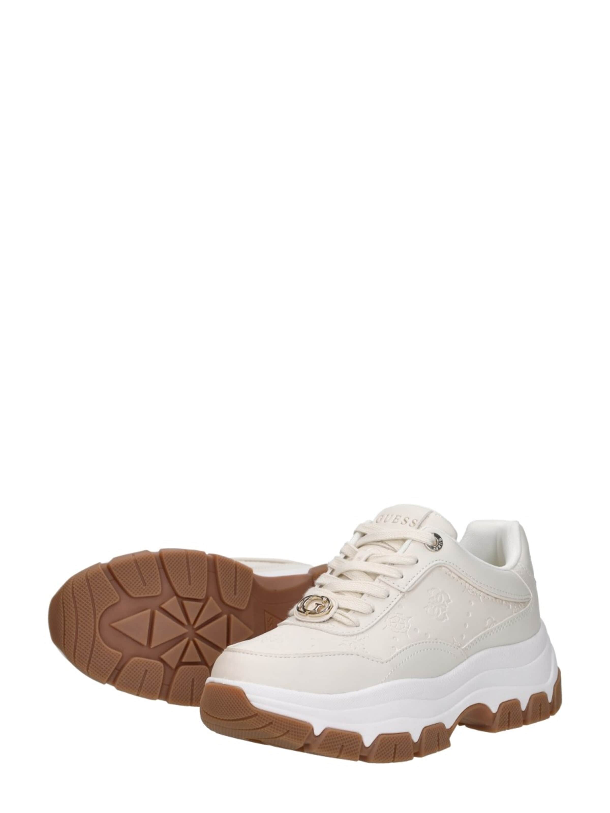 GUESS Sneakers laag 'Berrett 2' in Beige