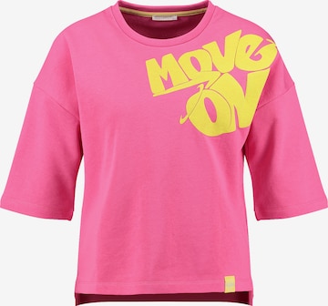 Key Largo Collegepaita 'Move On' värissä vaaleanpunainen: etupuoli