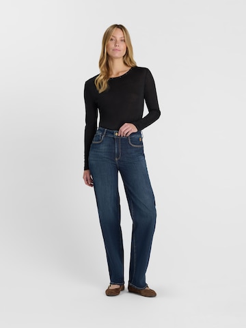 Wide Leg Jean Le Temps Des Cerises en bleu