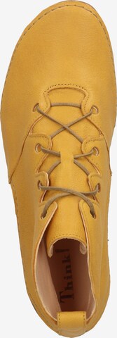 THINK! Athletic Lace-Up Shoes in Yellow