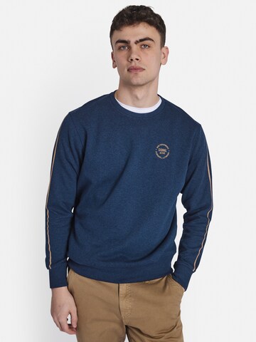 Signal Sweatshirt 'Bolo' in Blauw: voorkant