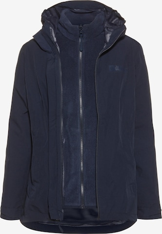 JACK WOLFSKIN Jacke 'Moonrise' in Blau: Vorderseite