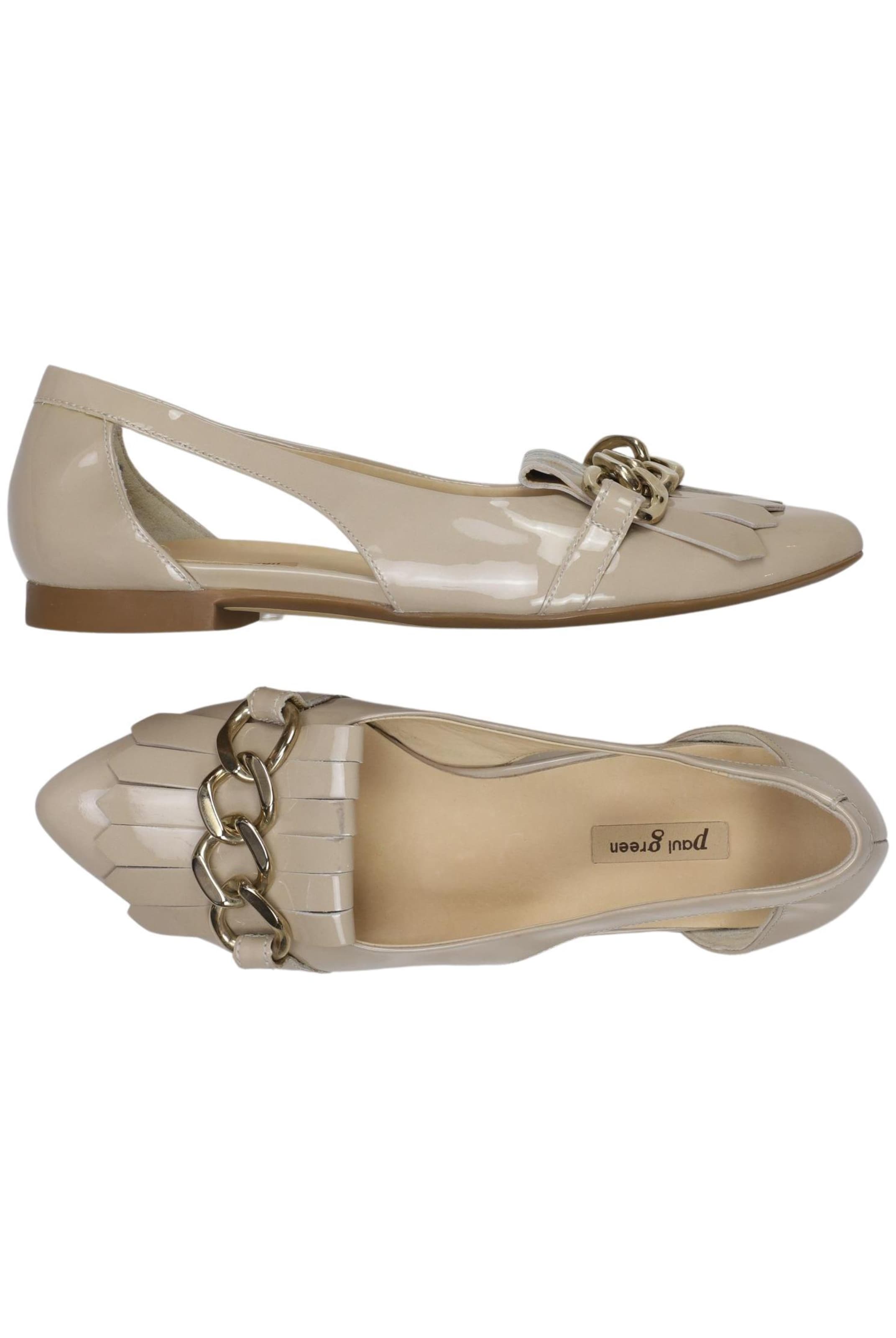 Paul Green Flats & Loafers in 37 in Beige: front