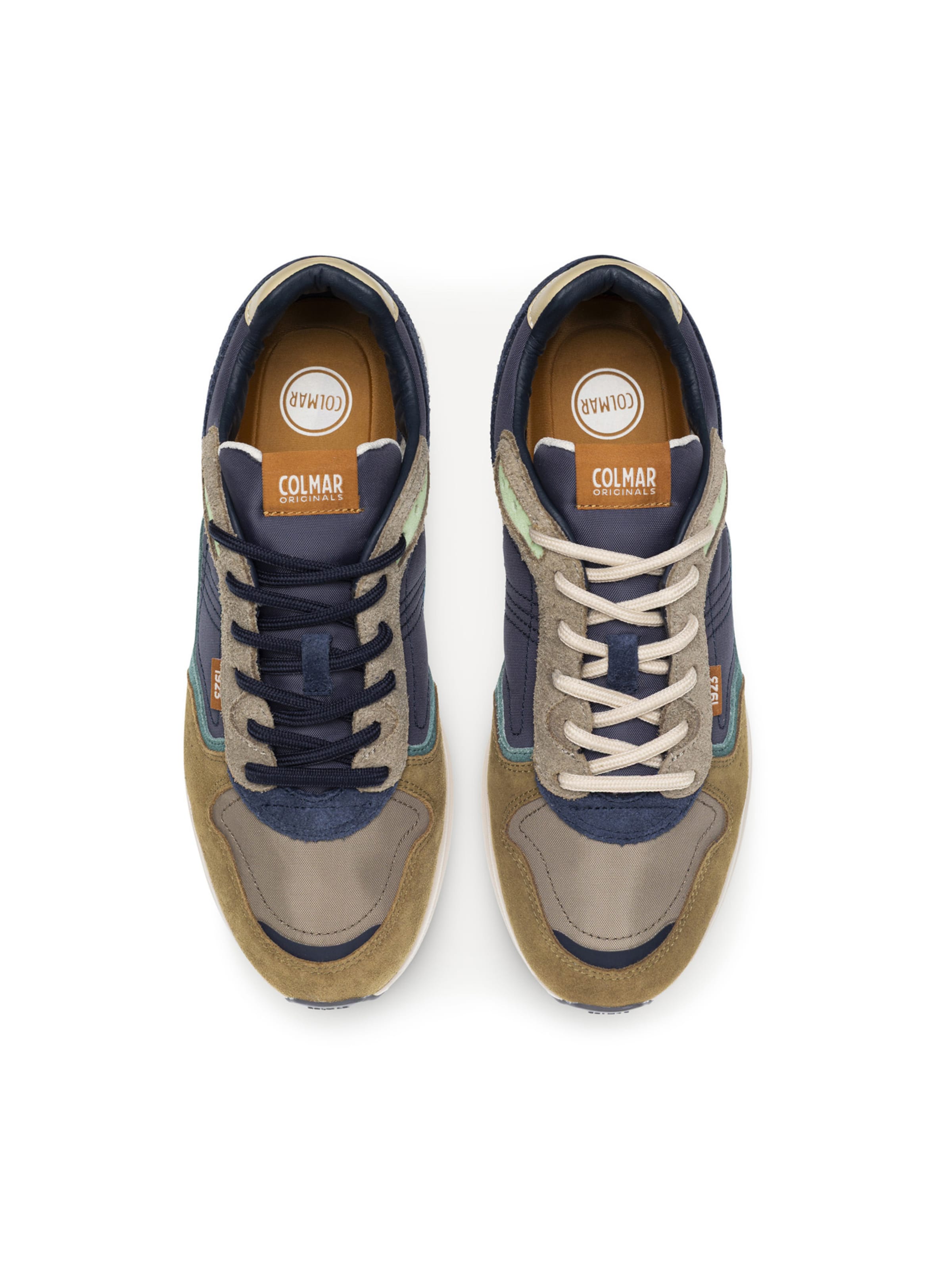 Colmar Platform trainers 'Logan Effect' in Blue: top
