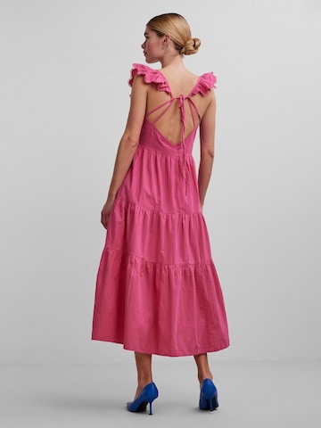 Y.A.S Dress 'WEEP' in Pink
