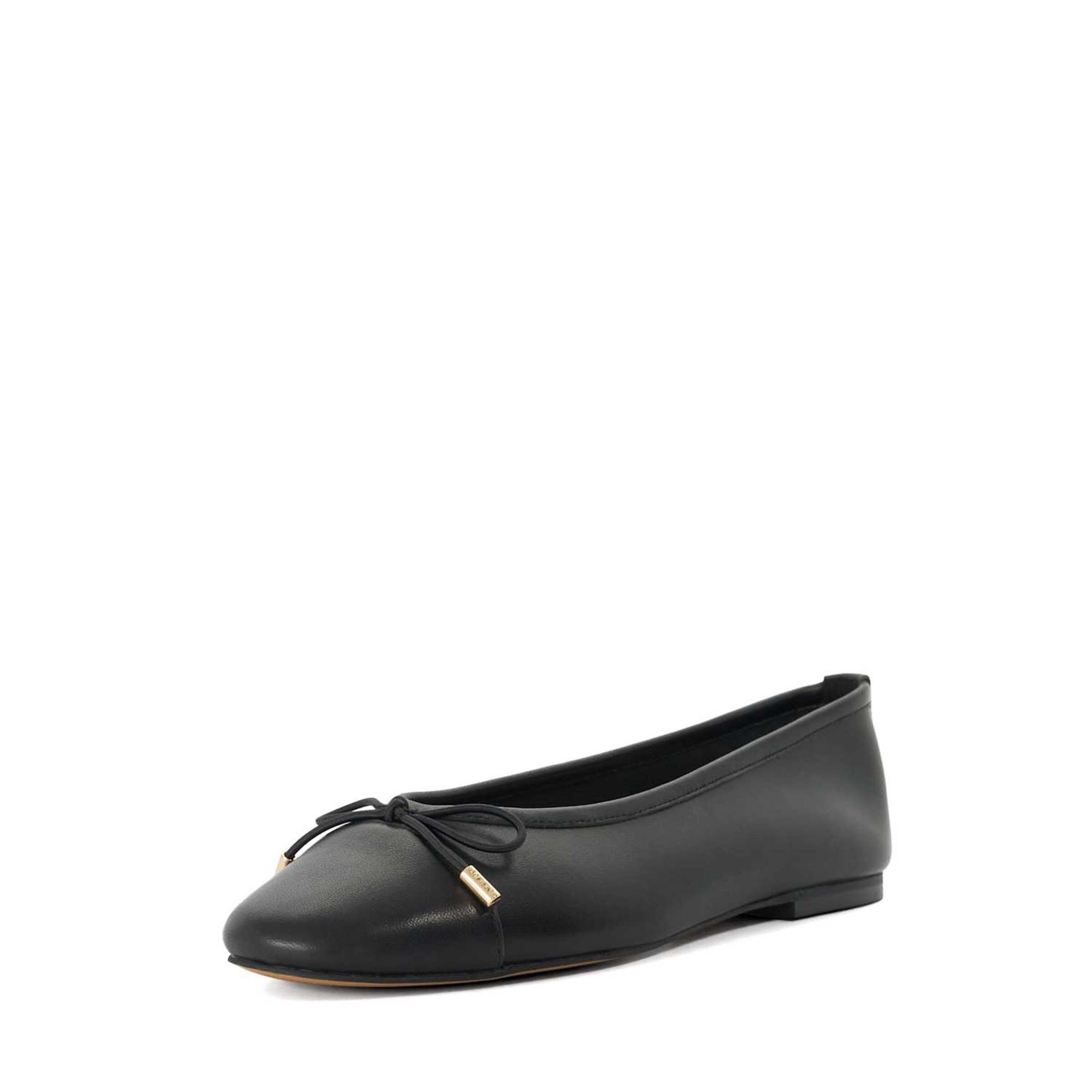Dune LONDON Ballet Flats 'Haliah' in Black: front
