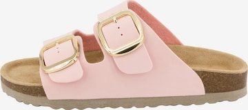 SUPERSOFT by Indigo Pantolette 'Classic' in Pink: Vorderseite