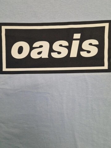 T-Shirt 'Oasis Decca Logo T-Shirt' Oasis en bleu