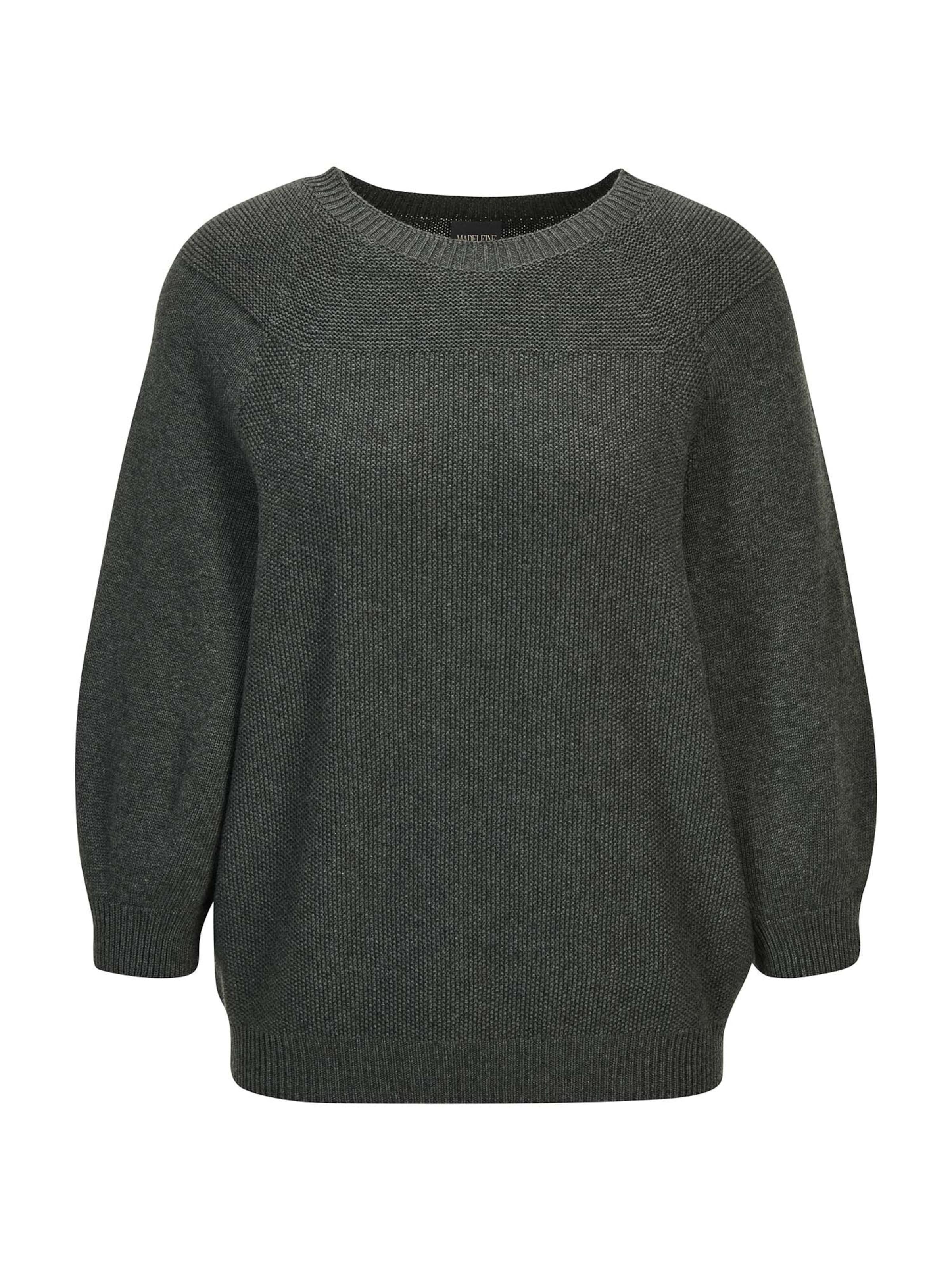 MADELEINE Trui in Grijs: voorkant