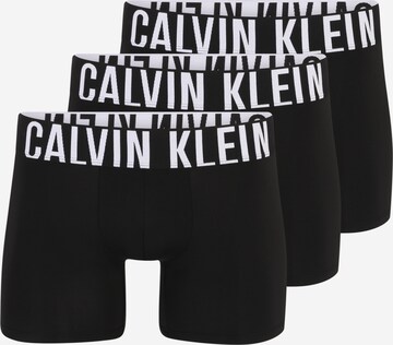 Boxeri de la Calvin Klein Underwear pe negru: față