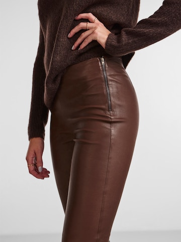 Y.A.S Skinny Leggings 'Zeba' in Brown