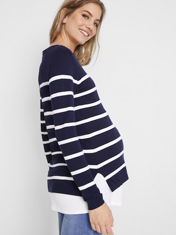 bonprix Pullover in Blau