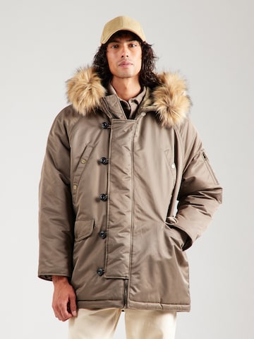 HUGO Jacke 'Makaro2541' in Grau: Vorderseite