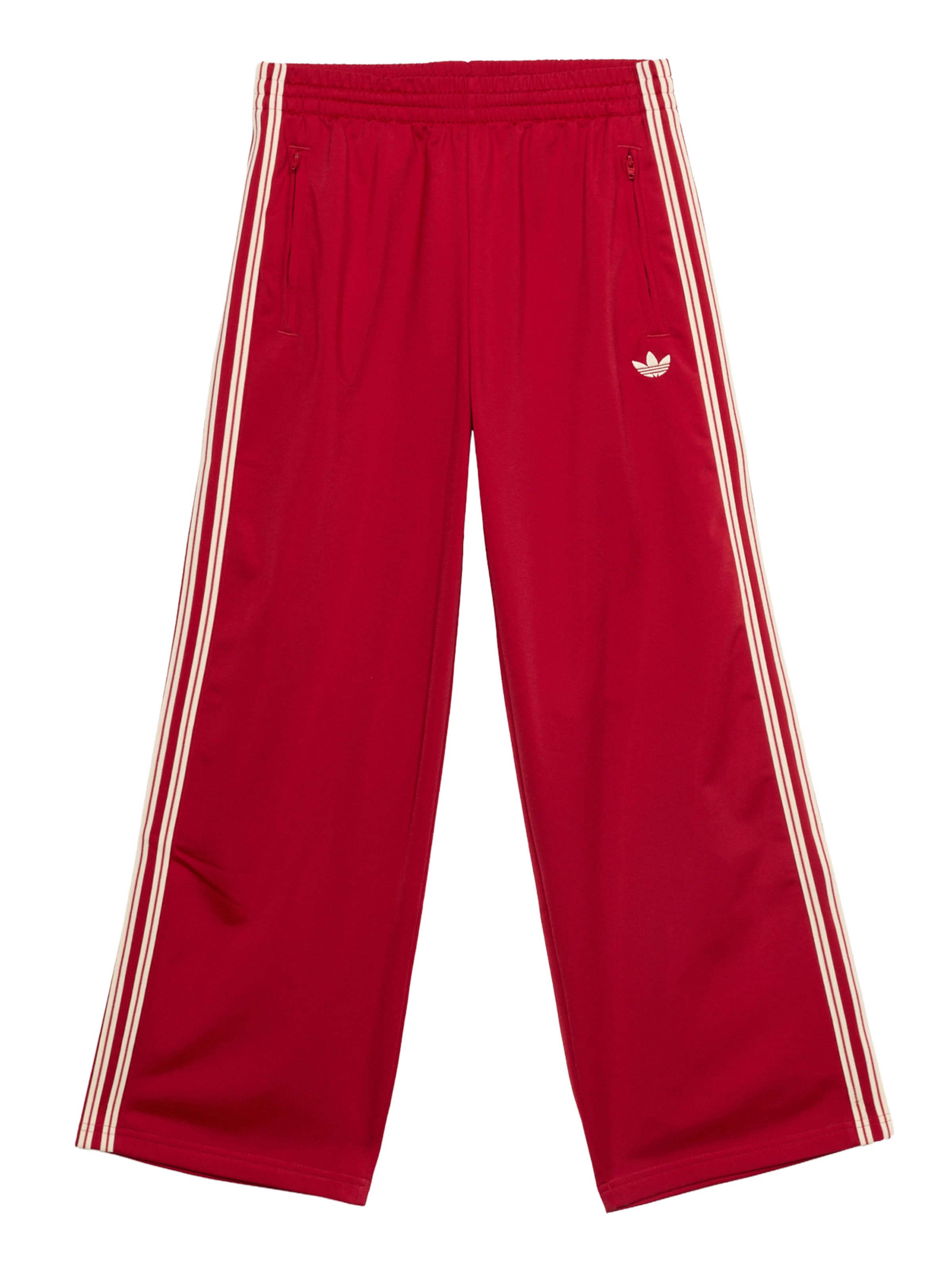 ADIDAS ORIGINALS Свободный крой Штаны 'FIREBIRD TP' в Красный: спереди