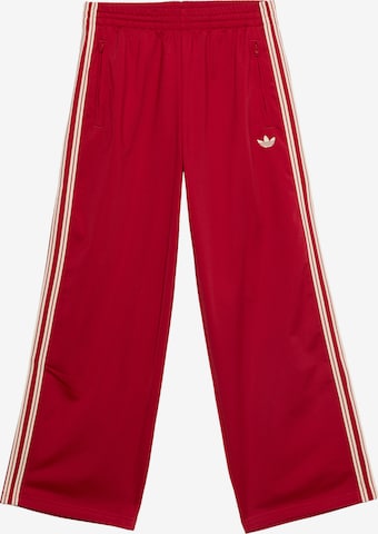 ADIDAS ORIGINALS Свободный крой Штаны 'FIREBIRD TP' в Красный: спереди