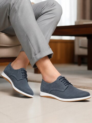 ALLTHEMEN Lace-Up Shoes 'Atmung' in Blue