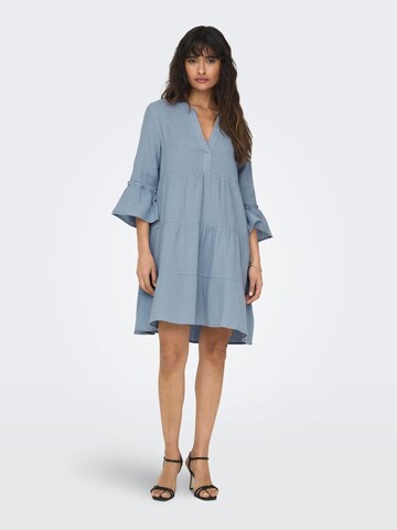 ONLY Shirt Dress 'Thyra' in Blue