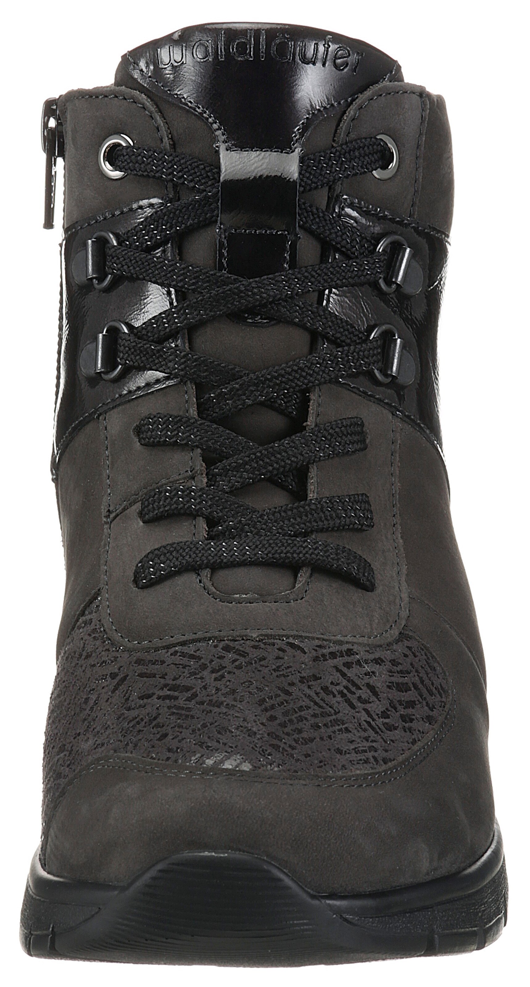 WALDLÄUFER Stiefelette in Grau