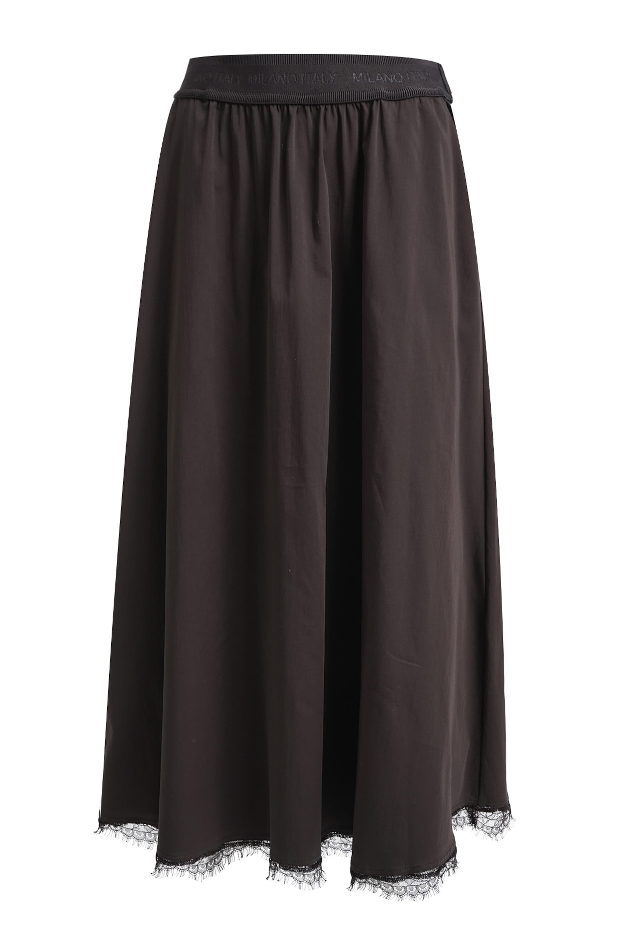 Milano Italy Skirt in Brown: front