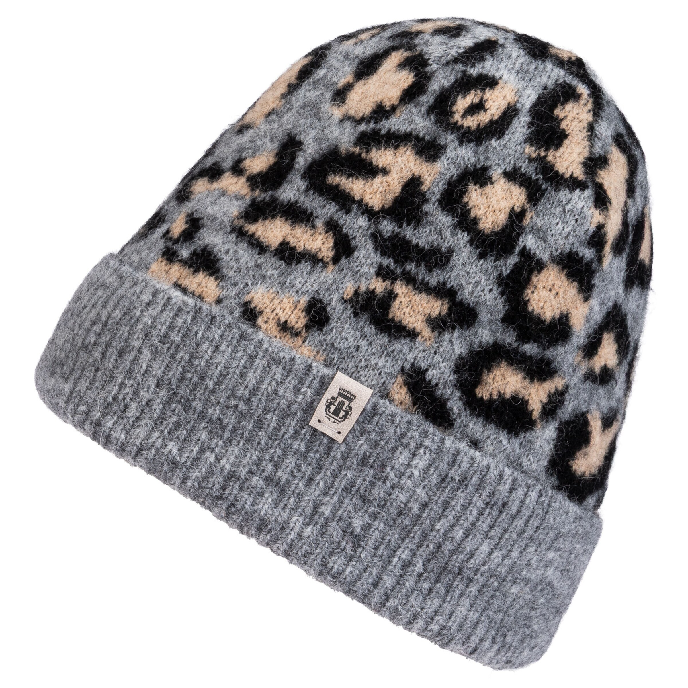 Roeckl Beanie 'COZY WILD' in Grey: front