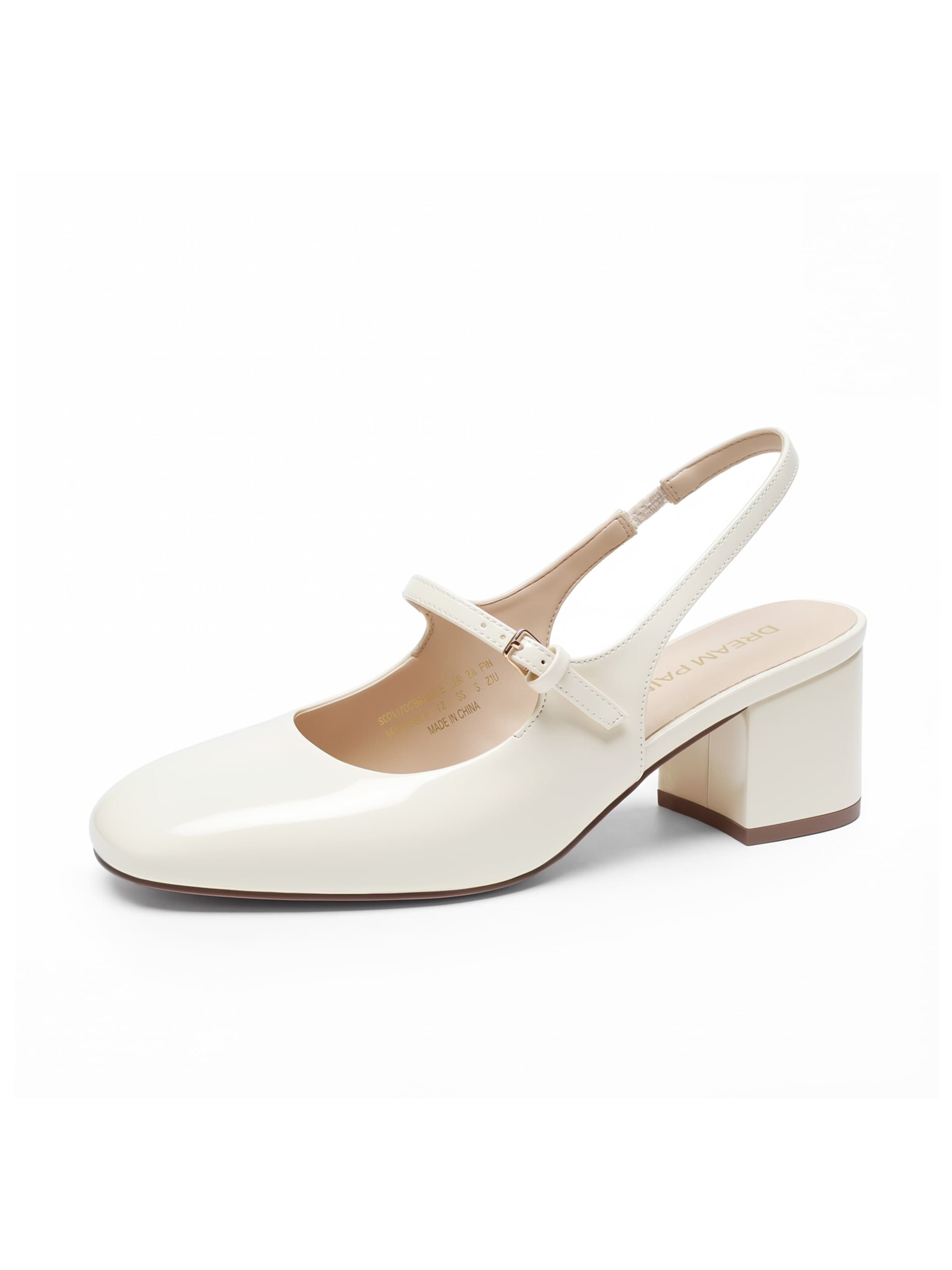 Dream Pairs Pumps 'Dream Pairs Fashion' in Beige: front