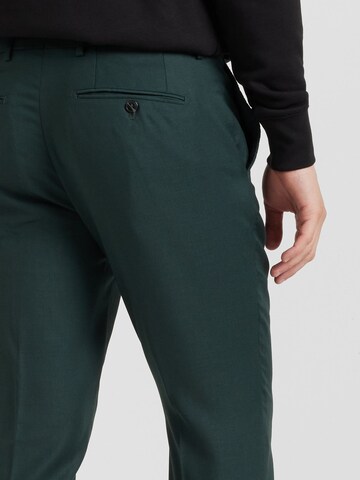 Coupe slim Pantalon à plis 'JPRSolaris' JACK & JONES en vert