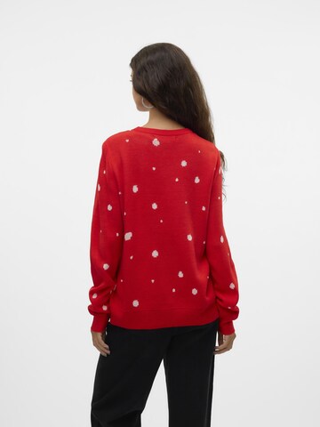 VERO MODA Trui in Rood
