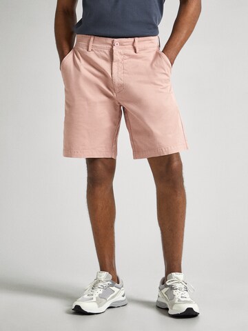 Pepe Jeans Regular Pants in Pink: front