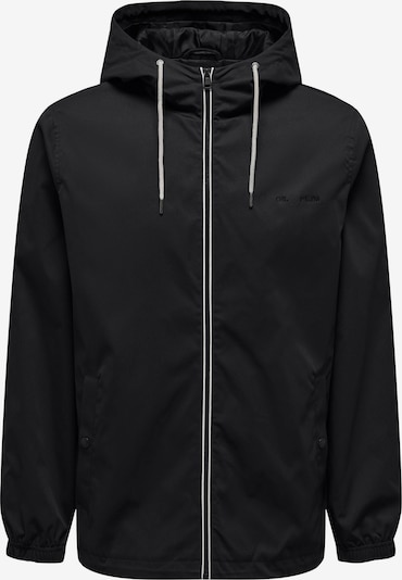 Only & Sons Veste mi-saison 'Alexander' en noir, Vue avec produit