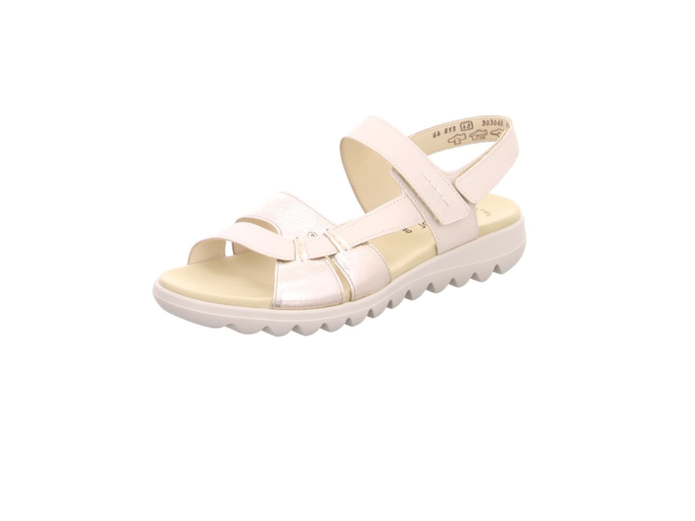 GABOR Sandale in Beige: Vorderseite