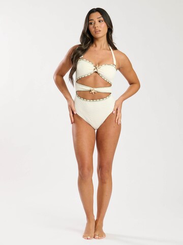 South Beach Badpak in Beige