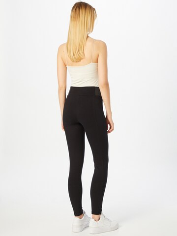 ABOUT YOU Skinny Trousers 'Albany' in Black