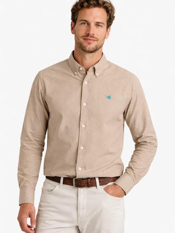 SCOTCH & SODA Regular Fit Hemd‌‌‌‌‌‌‌ in Beige