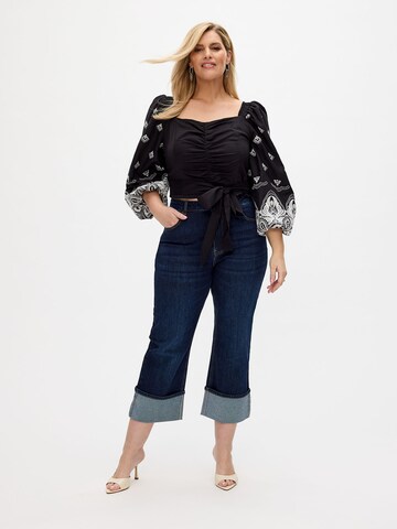 RYC by Angelina Kirsch Bluse in Schwarz