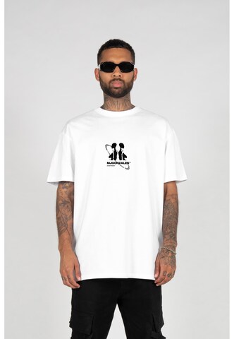 MJ Gonzales T-Shirt 'Circle x Heavy' in Weiß