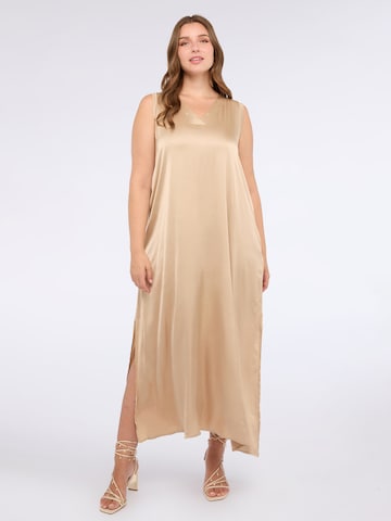 Fiorella Rubino Jurk in Goud