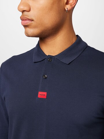 HUGO Red - Camisa 'Deresolo' em azul