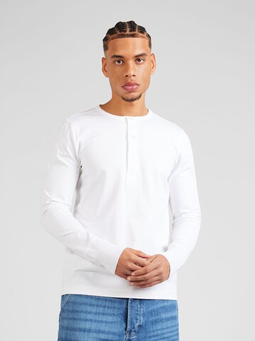 KnowledgeCotton Apparel Tričko - Biela: predná strana