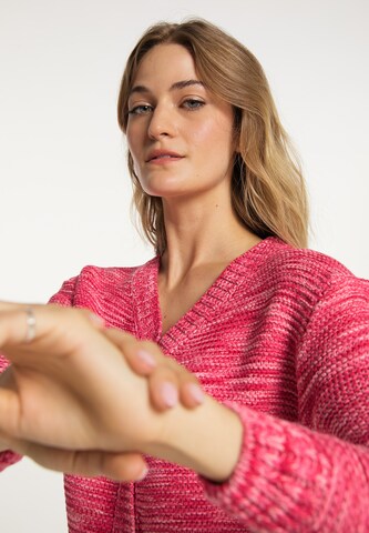 usha BLUE LABEL - Casaco de malha em rosa