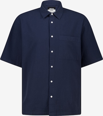 Fit confort Chemise America Today en bleu : devant