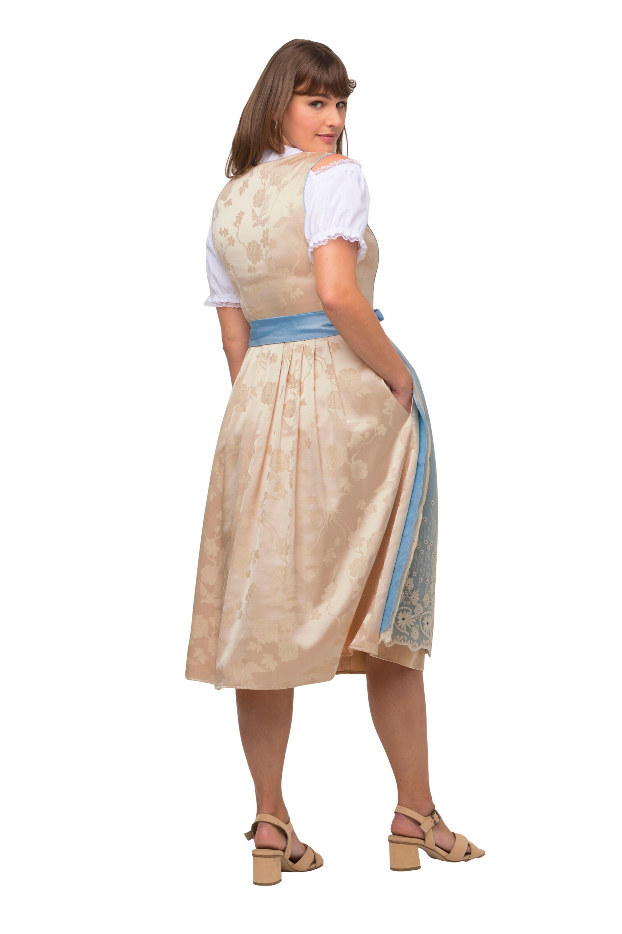 Ulla Popken Kleid in Beige