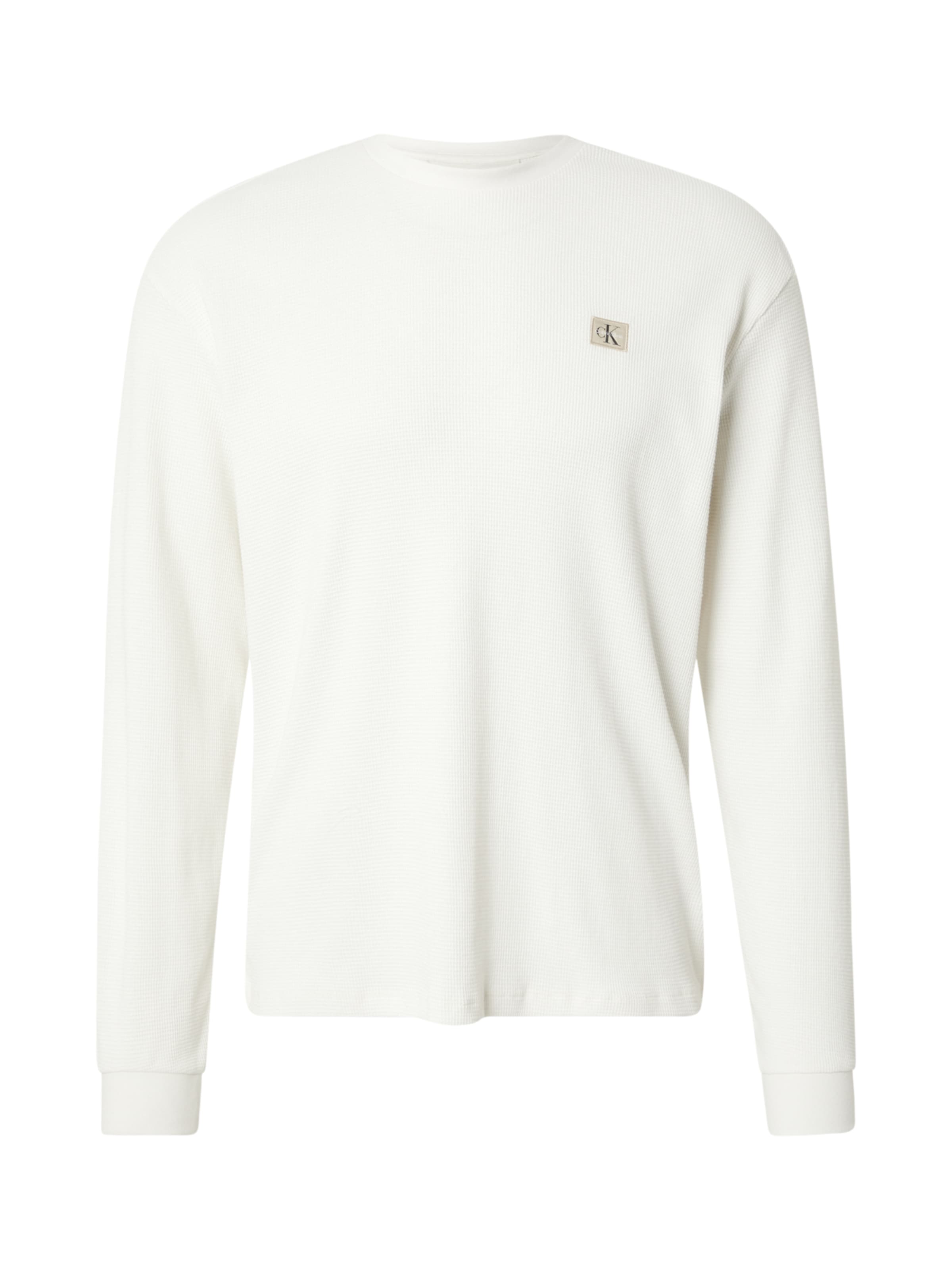 Calvin Klein Jeans Tričko - Biela: predná strana