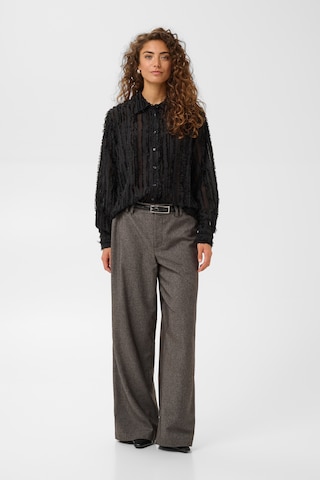 CULTURE - Blusa 'WASA' em azul